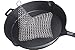 Emmabin Hygienic Stainless Steel Chainmail Scrubber, Cast Iron Cleaner, Grill Pan Scrapers with Red Silicone Hot Handle Holder