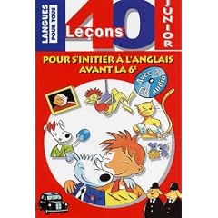 40 le�ons pour s'initier � l'anglais avant la 6�me (avec 2 CD audio)