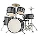 Rocket TIM J 5 Piece Junior Drum Kit - Black