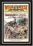 Framed Art Poster 20x30, Wild West Weekly: Young Wild West's Great Scheme