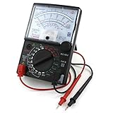 uxcell　マルチテスター　アナログマルチメータ　プラスチック　電子部品　14.5x9.5x2.8cm