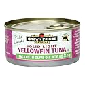Crown Prince Natural Solid Light Yellowfin Tuna in Olive Oil, 6.125-Ounce Cans (Pack of 24)