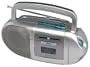 RCA RP7702S Radio Cassette Player (Silver)