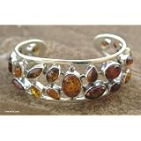 Amber bracelet, 'Summer Sun'