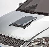 Auto Ventshade 984004 Unpainted Large Single Hood Scoop