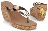 New Cork Medallion Wedge by Baby Phat