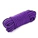 Moonight 32-foot 10m Long soft Silk Rope-Purple Japanese Rope