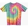 Sundog Pastel Rainbow Swirl Tie-Dye S/S T