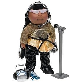 Cabbage Patch Kids Mini Dolls - Pop Stars Collection - African American Girl in Glam Pants by Winway Corp Ltd