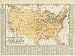 1930 US WALL MAP NATION'S RADIO BROADCASTING STATIONS