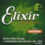 Elixir Nanoweb Bass guitar strings 5 string medium xtra long
