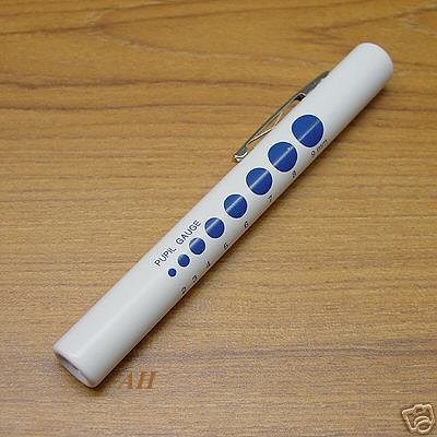 DIAGNOSTIC PENLIGHT WITH PUPIL GUAGE 6/PK