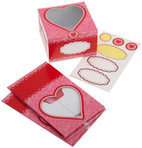 Wilton Valentine 1 Cavity Treat Box, 3-Count