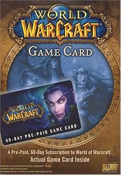 World of Warcraft 60 Day Pre-Paid Time Card