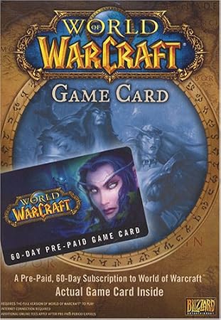 World of Warcraft 60 Day Pre-Paid Card