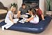Kitchen & Housewares : Easy Inflate Flocked Air Bed - King size with built in pump