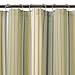 Fieldcrest® Luxury Stripe Shower Curtain - Blue/ Green