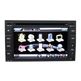 Koolertron(TM)Autoradio DVD Syst�me multim�dia navigation GPS Avec Fonction de MPEG-2 DVB-T TV int�gr� pour KIA OPTIMA et Nissan Tiida & Versa 07 08 09 & 2007 Note & 2009 Cube & 2007 Micra & Cefiro & Paladin & Livina Geniss & Qashqai & Livina & Sylphy & x-Trail.ha