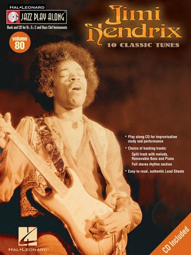 Jimi Hendrix (Hal Leonard Jazz Play-Along, Vol.80)