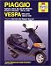 Piaggio (Vespa) Scooters, 1991-98 (Haynes service  repair manuals)