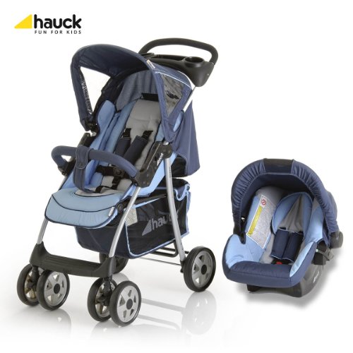 Imagen 2 de Hauck Shopper Shop N Drive - Carrito para bebé, color azul