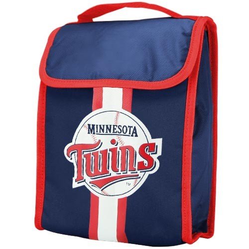 Minnesota Twins Insulated Velcro Lunch Bag Box Tote
