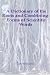 A Dictionary of the Roots and Combining Forms of Scientific Words
