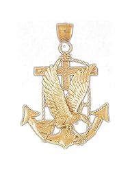 CleverEves 14K Gold Pendant Eagle 22.5 - Gram(s)