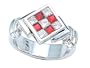 0.95 cttw Genuine Ruby Band - 18kt White or Yellow Gold LIFETIME WARRANTY
