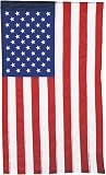 New Creative Large Applique American Flag with Tube Edge