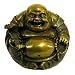 Bronze Happy Buddha 3in High