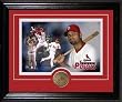 Albert Pujols Framed with Bronze Coin - St. Louis Cardinals