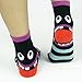 kilofly Big Mouth Monster Socks Value Pack [Set of 4 Pairs], with Voodoo Doll