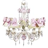 Jubilee Collection 7426 / 7436 / 7446 Flower Garden Chandelier with Optional Shade and Sash