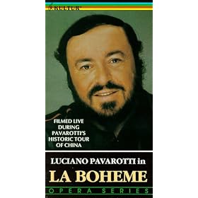 Puccini - La Boheme / Pavarotti, d'Amico, Genoa Opera Company [VHS]