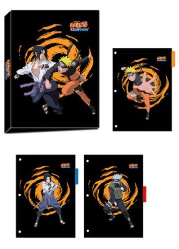 Naruto Shippuden 3 Ring Binder w/ Dividers 12810