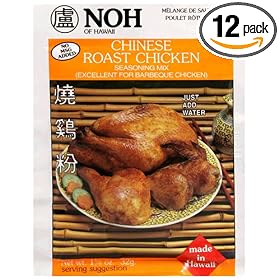 NOH Chinese Roast Chicken, 1.1/8-Ounce Packet, (Pack of 12)