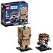 LEGO BrickHeadz Groot & Rocket Building Kit, Multicolor