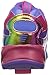 Heelys Race Skate Shoe (Little Kid/Big Kid),Black/Rainbow,4 M US Big Kid