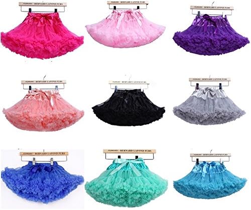 Baby Girls Chiffon Fluffy Pettiskirts Tutu Princess Party Skirts Ballet Dance Wear Kids Petticoat Clothes