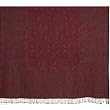 Asian Bedspread Pure Wool Jacquard Pattern India 82 inches x 60 inches