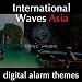 Digtial Alarm - International Waves Asia - Gentle waves, synth, seagulls, koto, and Tibetan bells