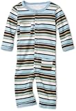 L'ovedbaby Unisex-Baby Newborn Long-Sleeve Overall, Stripe Hype Cool, 6-9 Months