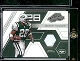 2003 Playoff Absolute Memorabilia Curtis Martin Boss Hoggs Game-Worn Shoe 103/125 New York Jets Football Card - Mint Condition - Shipped In Protective Display Case