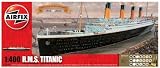 Airfix A50146 Titanic 100th Anniversary 1:400 Scale Classic Ship Gift Set includes Paint Glue and Brushes