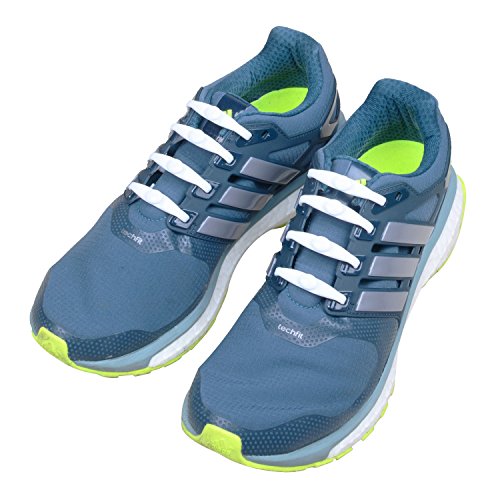 No-Tie Elastic Shoelaces for Kids and Adults - Pure White