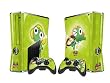 Keroro Protector Skin Decal Sticker for Xbox 360 Slim (1 piece for the game console & 2 pieces for 2 controllers)