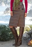 Chadwicks Plaid Riding Skirt