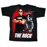 WWM170 WWE The Rock Unleashed Men's T-shirt M