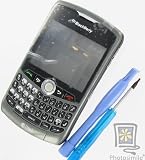 Alltel titanium original blackberry 8330 curve cdma complete housing plus tool kit
